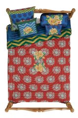 Reversible Quilt 250x270cm Planet Blue Celadon