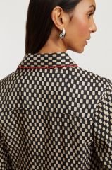 Bella Shirt Tibet Check Natural