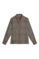 Bella Shirt Tibet Check Natural