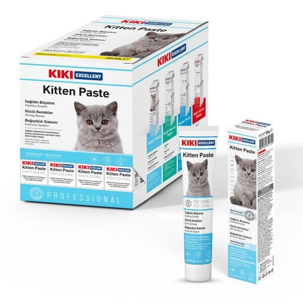 KIKI Excellent Kedi Kitten Paste Macun 50 Gr. 20 Adet (Kutu)