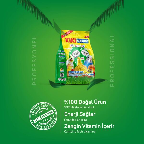 KIKI Excellent Kuş Maması 100 Gr. 12 Adet (Kutu)