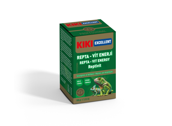 KİKİ EXCELLENT SÜRÜNGEN & AMFİBİLER İÇİN REPTA-VİT ENERJİ TOZU 100GR. KSTV109