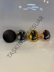 Emaks Mantar Metal Düğme Kulp Gold Krom Altın Mat Siyah İnox Rose Dolap Kapak Çekmece Komidin Tv Ünite Modern Mobilya Kulbu