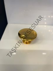 Emaks Mantar Metal Düğme Kulp Gold Krom Altın Mat Siyah İnox Rose Dolap Kapak Çekmece Komidin Tv Ünite Modern Mobilya Kulbu