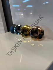 Emaks Mantar Metal Düğme Kulp Gold Krom Altın Mat Siyah İnox Rose Dolap Kapak Çekmece Komidin Tv Ünite Modern Mobilya Kulbu