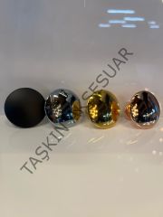 Emaks Mantar Metal Düğme Kulp Gold Krom Altın Mat Siyah İnox Rose Dolap Kapak Çekmece Komidin Tv Ünite Modern Mobilya Kulbu