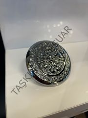 Poli Metal Kulp 32mm Krom Dolap Kapak Modern Çekmece Tv Ünite Mobilya Kulbu Komidin Şifonyer Gümüş