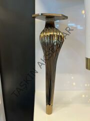 Ottoman Metal Ayak 16-21cm Bronz Modern Mobilya Ayağı Koltuk Komidin Puf Dolap Tv Ünite