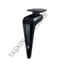 Legend Metal Ayak 16-21-25cm Mat Siyah Modern Mobilya Ayağı Koltuk Dolap Tv Ünite Komidin Şifonyer