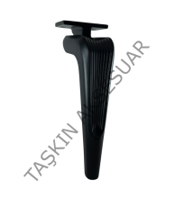 Legend Metal Ayak 16-21-25cm Mat Siyah Modern Mobilya Ayağı Koltuk Dolap Tv Ünite Komidin Şifonyer