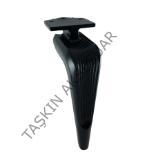 Legend Metal Ayak 16-21-25cm Mat Siyah Modern Mobilya Ayağı Koltuk Dolap Tv Ünite Komidin Şifonyer