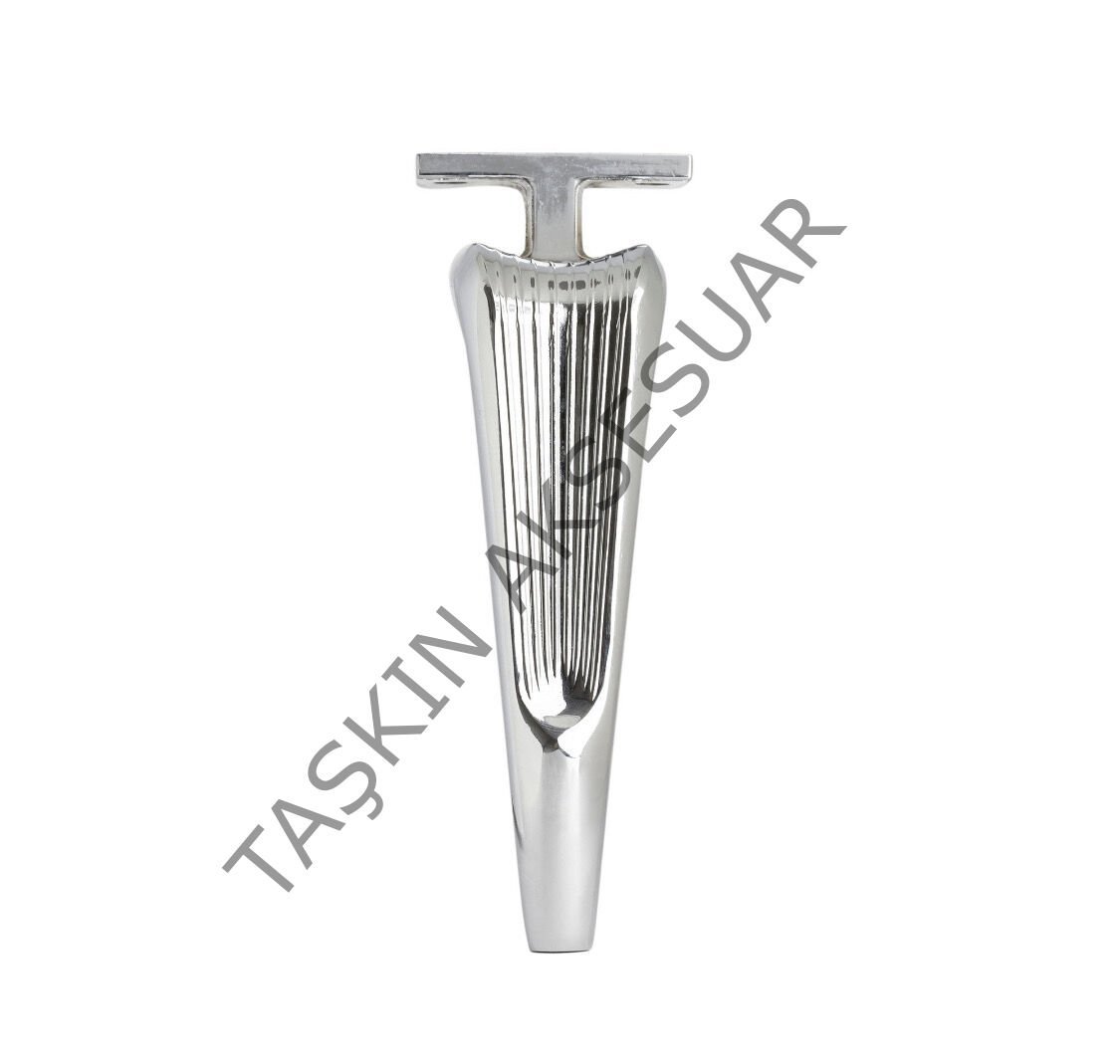 Legend X Metal Ayak 16-21cm Krom Renk Modern Gümüş Mobilya Ayağı Koltuk Dolap Tv Ünite Komidin Şifonyer