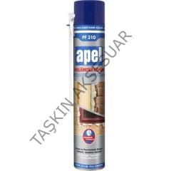 Apel Pu Köpük PF310 850gr / 750ml Çatlak Ve Boşluk Doldurma Köpüğü Izolasyon Köpük Dolgu Köpük