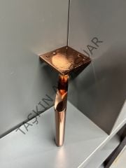 Zarif Metal Ayak 14-17-20-25cm Rose Modern Mobilya Ayağı Koltuk Dolap Komidin Şifonyer Tv Ünite Kitaplık Puf