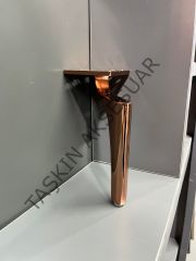 Zarif Metal Ayak 14-17-20-25cm Rose Modern Mobilya Ayağı Koltuk Dolap Komidin Şifonyer Tv Ünite Kitaplık Puf