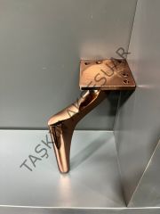 Zarif Metal Ayak 14-17-20-25cm Rose Modern Mobilya Ayağı Koltuk Dolap Komidin Şifonyer Tv Ünite Kitaplık Puf