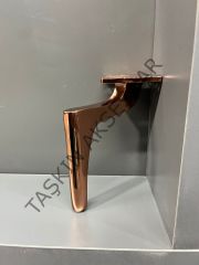 Zarif Metal Ayak 14-17-20-25cm Rose Modern Mobilya Ayağı Koltuk Dolap Komidin Şifonyer Tv Ünite Kitaplık Puf