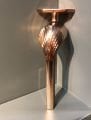 Flamingo Metal Ayak 21cm Rose Modern Mobilya Ayağı