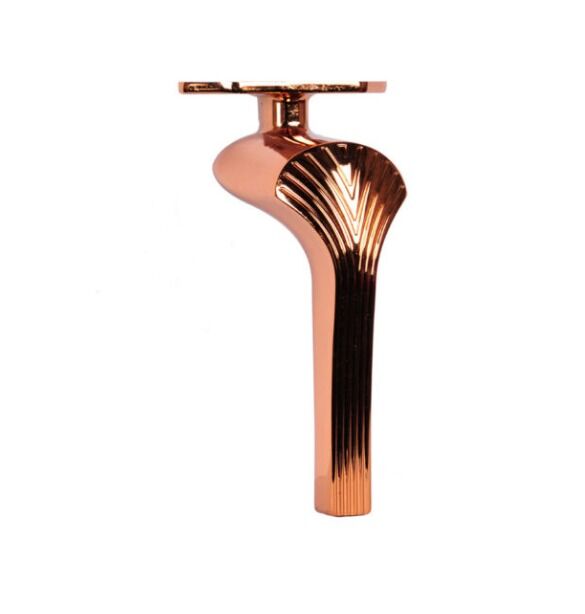 Flamingo Metal Ayak 21cm Rose Modern Mobilya Ayağı