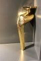 Flamingo Metal Ayak 21cm Altın Modern Gold Mobilya Ayağı