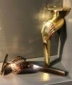 Flamingo Metal Ayak 21cm Altın Modern Gold Mobilya Ayağı