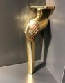 Flamingo Metal Ayak 21cm Altın Modern Gold Mobilya Ayağı