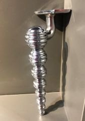 Petek Metal Ayak 16-21cm Krom Modern Gümüş Mobilya Ayağı Dolap Koltuk Tv Ünite Komidin Şifonyer