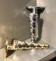 Helis Metal Ayak 16-21cm Krom Modern Gümüş Mobilya Ayağı