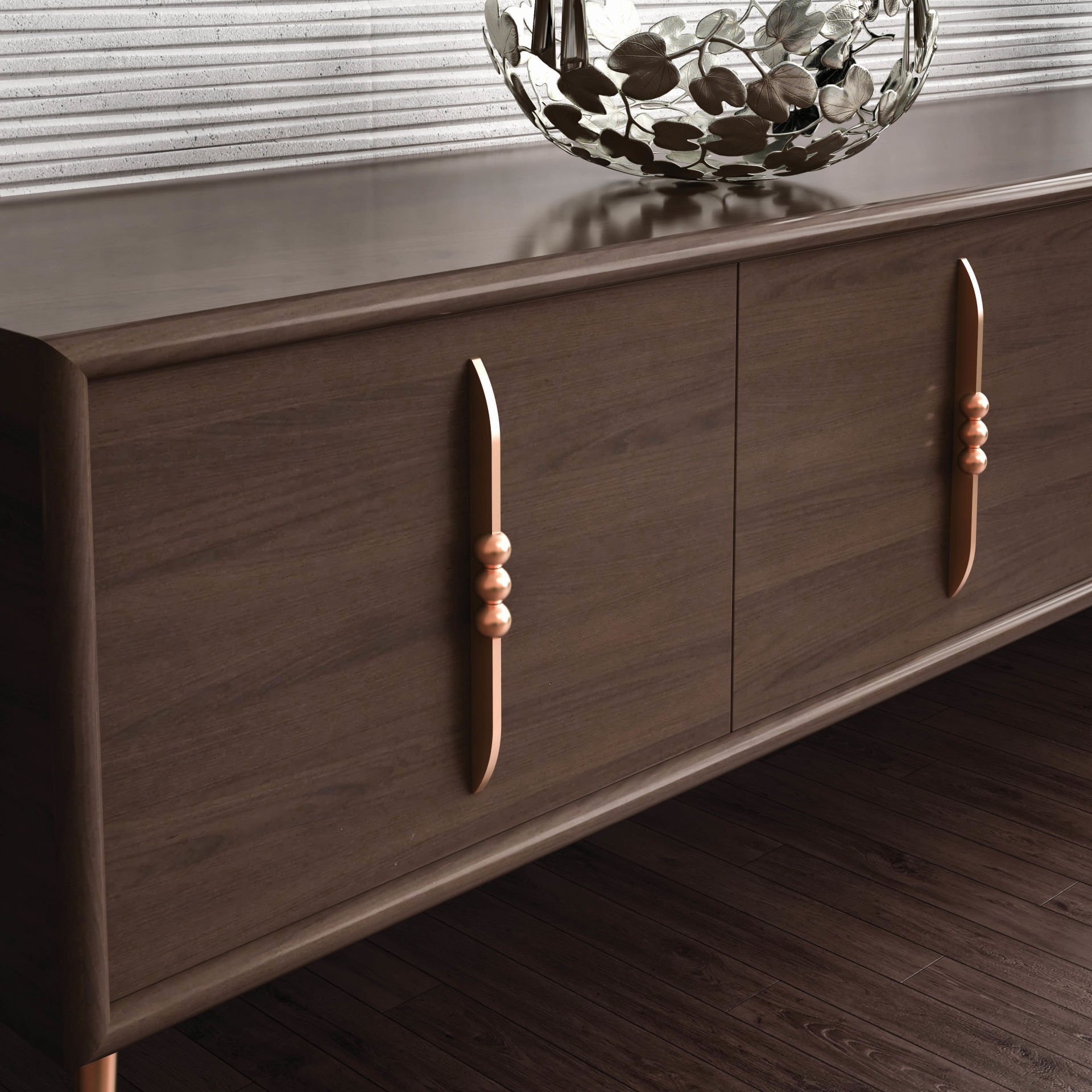 ﻿Emaks Oscar Metal Kulp Gold Krom 96-192-320mm Modern Altın Gümüş Mobilya Kulbu