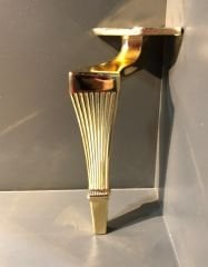 Efsane Metal Ayak 16-21cm Altın Modern Gold Mobilya Ayağı Dolap Koltuk Tv Ünite Komidin Şifonyer