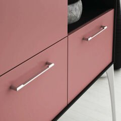 Alto Metal Kulp 160-192-320mm Altın Dolap Kapak Çekmece Komidin Tv Ünite Modern Mobilya Kulbu Gold