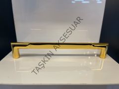 Alto Metal Kulp 160-192-320mm Altın Dolap Kapak Çekmece Komidin Tv Ünite Modern Mobilya Kulbu Gold