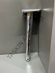 ﻿BoneX Metal Ayak 15-20-25cm Krom Modern Gümüş Mobilya Ayağı Koltuk Dolap Kitaplık Konsol Komidin