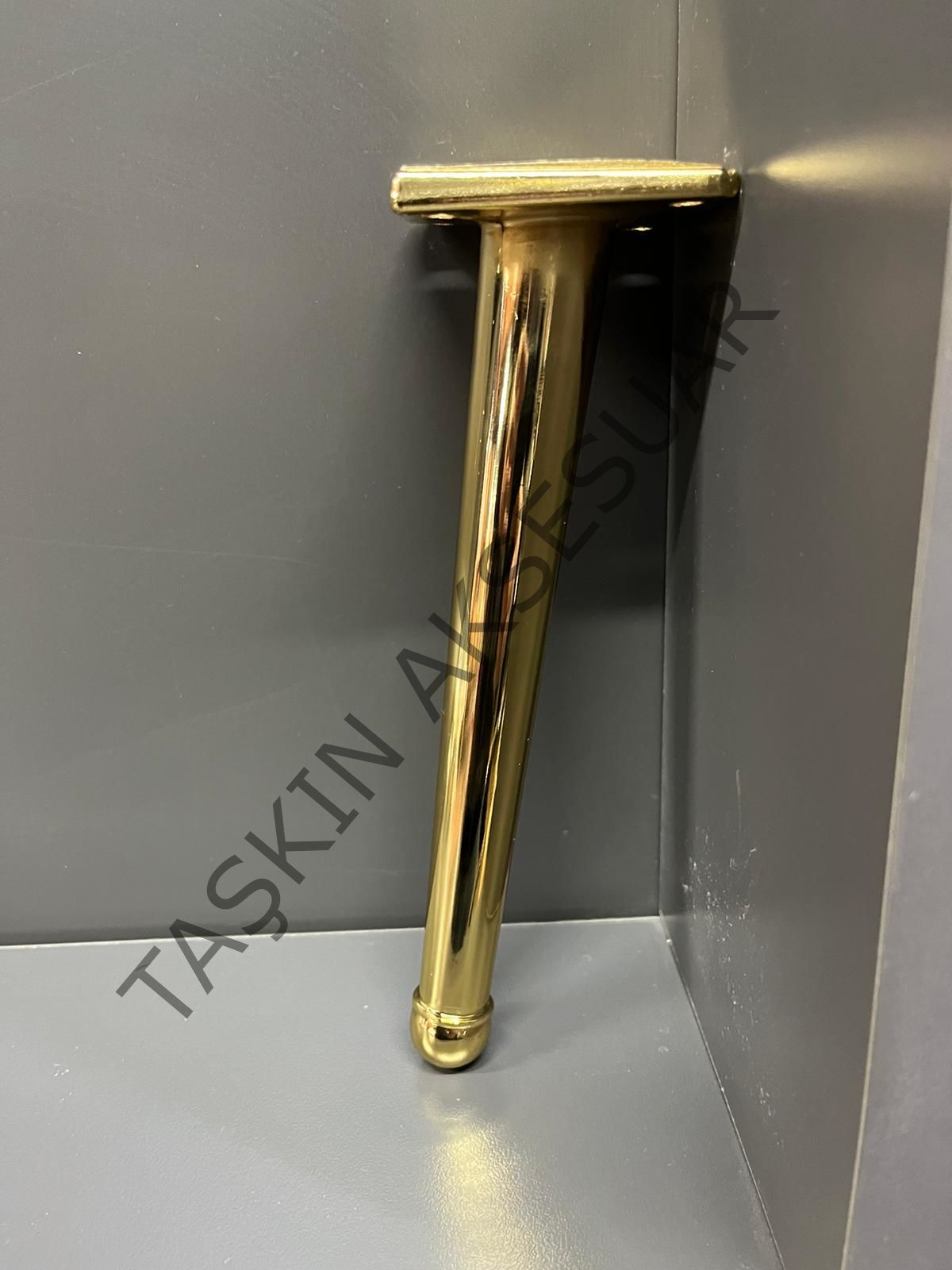 ﻿BoneX Metal Ayak 15-20-25cm Altın Modern Gold Mobilya Ayağı Koltuk Komidin Dolap Konsol Kitaplık