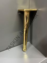 ﻿BoneX Metal Ayak 15-20-25cm Altın Modern Gold Mobilya Ayağı Koltuk Komidin Dolap Konsol Kitaplık