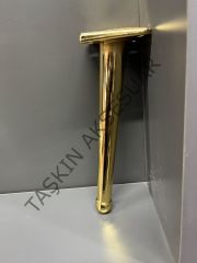 ﻿BoneX Metal Ayak 15-20-25cm Altın Modern Gold Mobilya Ayağı Koltuk Komidin Dolap Konsol Kitaplık