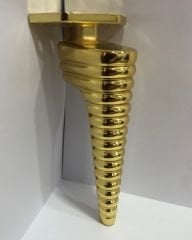 Vizyon Metal Ayak 16-21cm Altın Modern Gold Mobilya Ayağı
