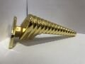 Vizyon Metal Ayak 16-21cm Altın Modern Gold Mobilya Ayağı