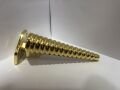 Vizyon Metal Ayak 16-21cm Altın Modern Gold Mobilya Ayağı
