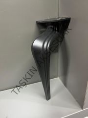Viena Metal Ayak 16-20cm Siyah Modern Mobilya Ayağı Koltuk Komidin Puf Dolap Tv Ünite