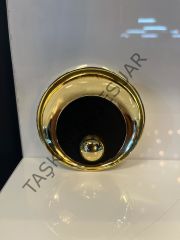 Kms Istiridye Metal Kulp 32mm Altın Mat Siyah Dolap Kapak Modern Çekmece Mobilya Kulbu Tv Ünite