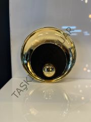 Kms Istiridye Metal Kulp 32mm Altın Mat Siyah Dolap Kapak Modern Çekmece Mobilya Kulbu Tv Ünite