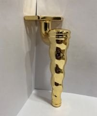 Helis Metal Ayak 16-21cm Altın Modern Gold Mobilya Ayağı