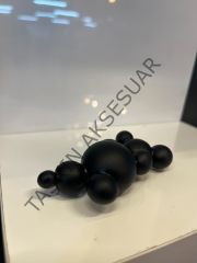 Mozart Metal Kulp 32mm Mat Siyah Dolap Kapak Modern Çekmece Mobilya Kulbu Tv Ünite