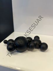 Mozart Metal Kulp 32mm Mat Siyah Dolap Kapak Modern Çekmece Mobilya Kulbu Tv Ünite