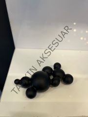 Mozart Metal Kulp 32mm Mat Siyah Dolap Kapak Modern Çekmece Mobilya Kulbu Tv Ünite