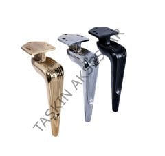 Legend X Metal Ayak 16-21 cm Bronz Modern Mobilya Ayağı Koltuk Dolap Tv Ünite Puf Kitaplık Komidin