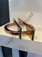 Veliko Metal Kulp 96mm Regnum Rose Dolap Kapak Modern Çekmece Mobilya Kulbu Tv Ünite Komidin Şifonyer