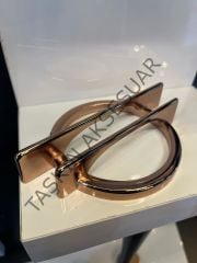 Veliko Metal Kulp 96mm Regnum Rose Dolap Kapak Modern Çekmece Mobilya Kulbu Tv Ünite Komidin Şifonyer