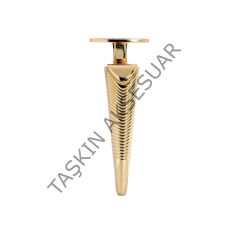 Emaks Side Metal Ayak 15-20-25cm Altın Modern Gold Mobilya Ayağı Dolap Koltuk Tv Ünite Komidin Şifonyer